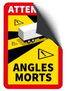 Adhésif magnétique angles morts